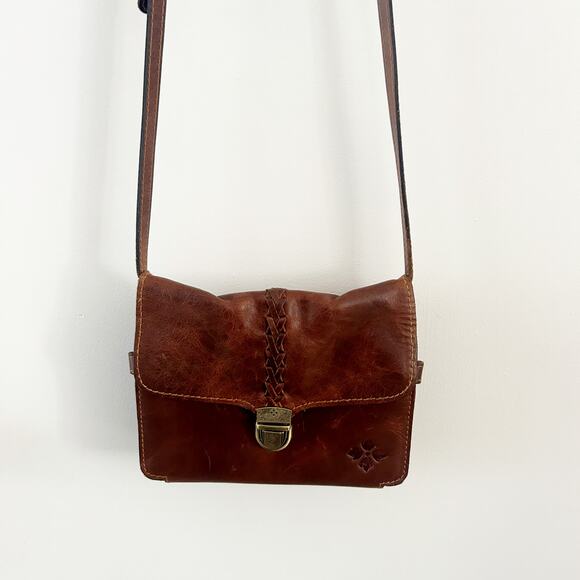 Patricia Nash Brown Leather Shoulder Bag - Picture 4 of 11